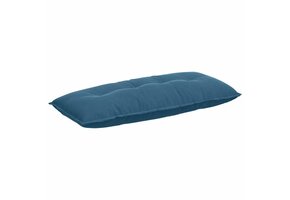 VidaXL Rugkussen Blauw 120x50 cm Katoen Stof - 32% Korting!