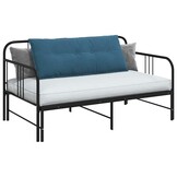 vidaXL Rugkussen Blauw 120 x 50 cm Katoen Stof