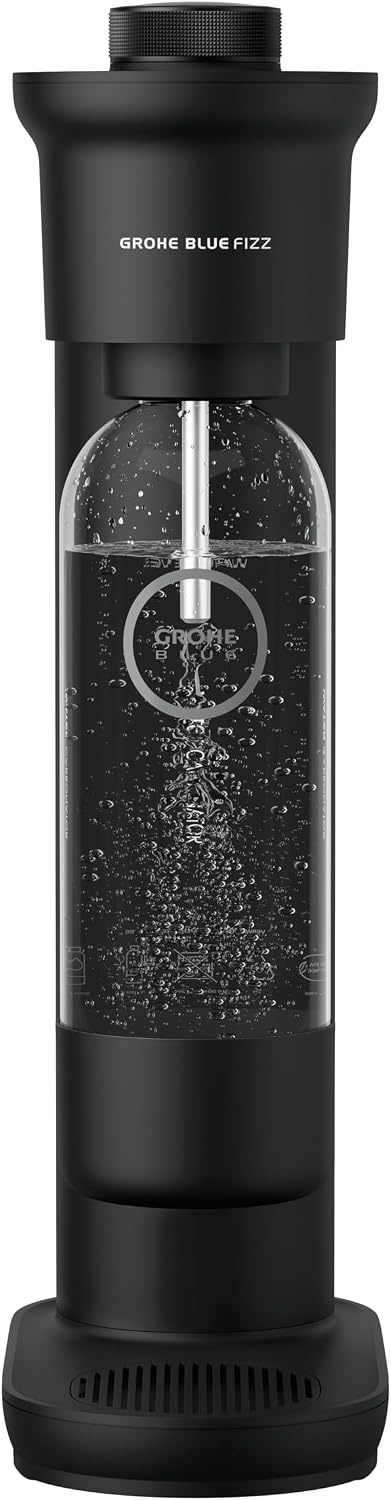 GROHE Blue Fizz Bruiswatertoestel - 850ml - Zwart