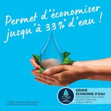 Grohe 26989001 Vitalio 250 douchesysteem met omschakeling, waterbesparend, 8 l per minuut (voor bestaande armaturen, 2 straalsoorten, extra grote douchestang 104 cm), rond, chroom, 26680001