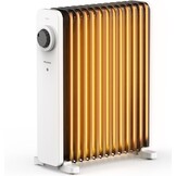 PELONIS Ölradiator 2500W - 13 Ribben - Elektrische Kachel - Wit - 25 m²