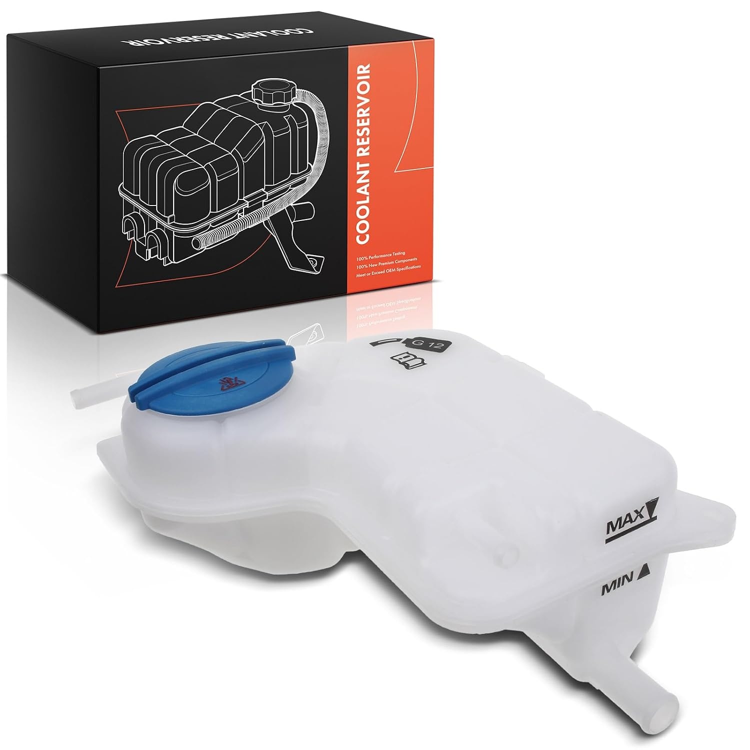 Expansievat Koelmiddel 43% Korting, geschikt voor Audi A4 B6/B7 (2000-2008) met Sensor