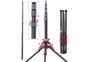 Lichtstatief Koolstofvezel 194cm - 40% Korting