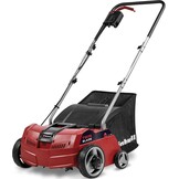 Einhell Elektrische verticuteermachine ventilator GC-SA 1231/1 (230 V, tot 300 m², 1,2 W, 28 l opvangzak, kogelgelagerde messenwals + ventilatorroller, 3 niveaus werkdiepte, inklapbare duwstang)