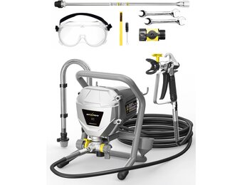 InoKraft MaXpray M1 Airless Verfspuit – 3000 PSI, 1,17 l/min