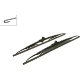 Bosch Twin Spoiler Ruitenwisser 533S - Set van 530 mm en 475 mm
