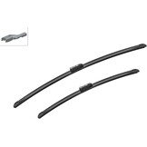 Bosch eA088S Aerotwin Ruitenwisser, Lengte: 650/500 mm, Set voor Windscherm
