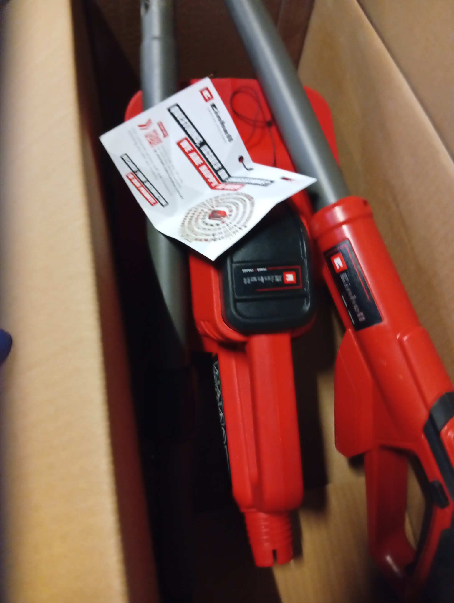 Einhell Accu-Grondfrees GE-CR 18/20 Li E-Solo - 20 cm werkbreedte - Zwart