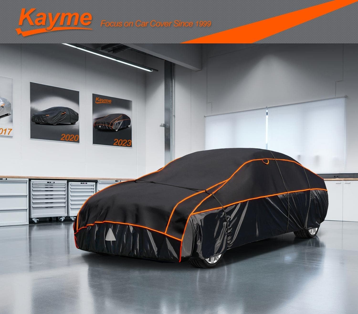 Kayme SUV Autohoes - Hagelbestendig - 490 tot 510 cm - Zwart