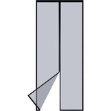 Apalus VP Vliegengordijn voor Deuren, Magnetische Insectenbescherming voor Balkondeuren 90x200 cm, 2× Duurzamer dan de Apalus Classic, Sterkere Magneten, 3,8cm Brede Bevestigingsband, Niet Inkortbaar