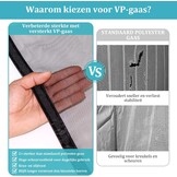 Apalus VP Vliegengordijn voor Deuren, Magnetische Insectenbescherming voor Balkondeuren 90x200 cm, 2× Duurzamer dan de Apalus Classic, Sterkere Magneten, 3,8cm Brede Bevestigingsband, Niet Inkortbaar