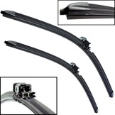 Past op Volvo V60 vanaf 2018 Verwarmde Waterspray Voorruitenwisserbladen Set 24"20" HY-093-D