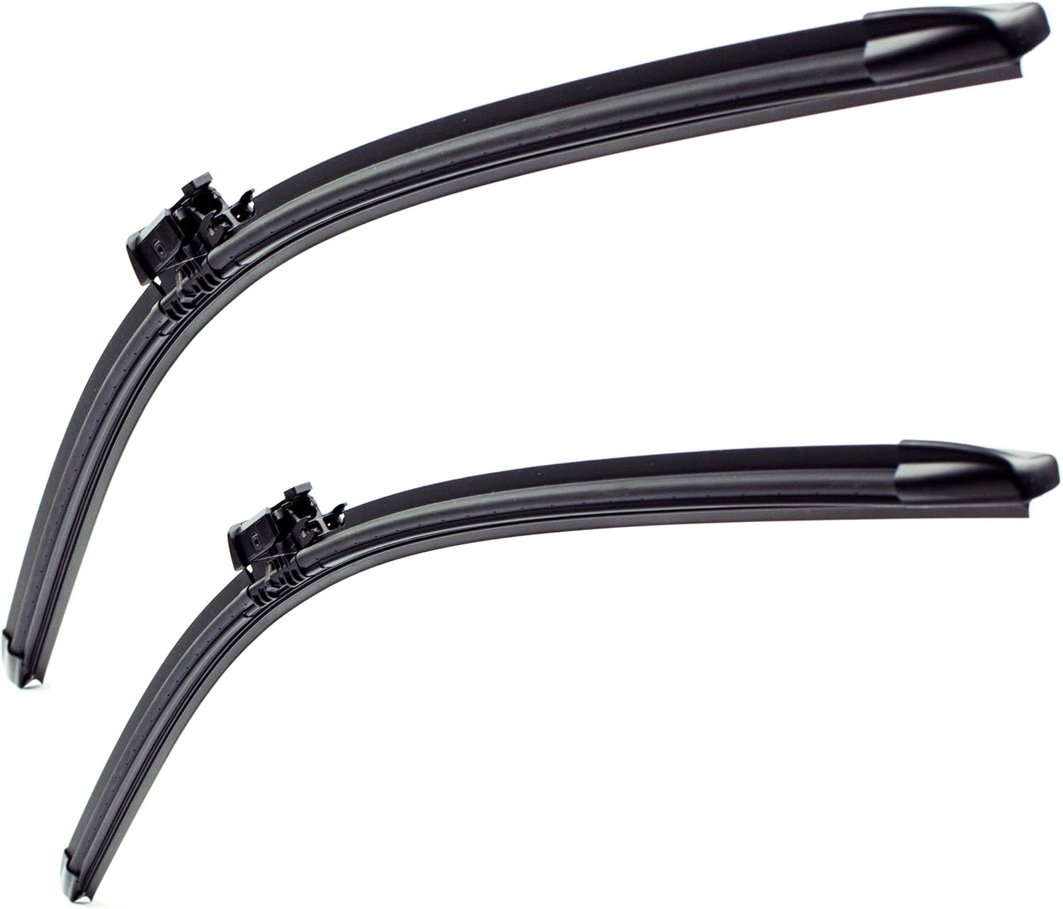 Past op Volvo V60 vanaf 2018 Verwarmde Waterspray Voorruitenwisserbladen Set 24"20" HY-093-D
