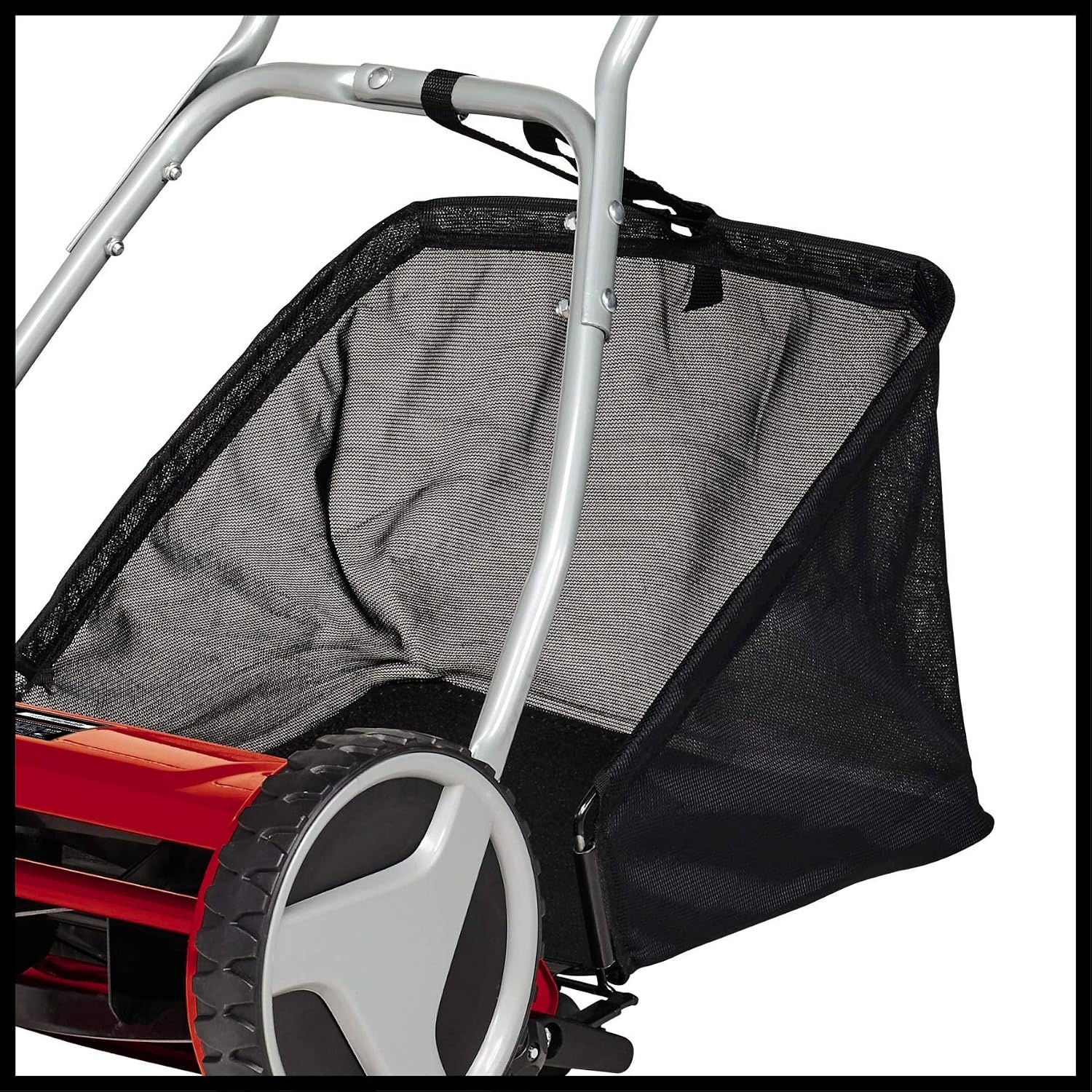 Einhell Handgrasmaaier GC-HM 400 (tot 250 m², snijcilinder, 5 stalen messen, 4 standen maaihoogteverstelling van 13 tot 37 mm, opvangbak van 27 liter)