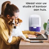 Pro Breeze Luchtontvochtiger, Elektrische ontvochtiger, 1500ml Watertank, Compact, Draagbaar & Stil - Tegen Vocht en Schimmel in Huis, Keuken, Slaapkamer, Badkamer