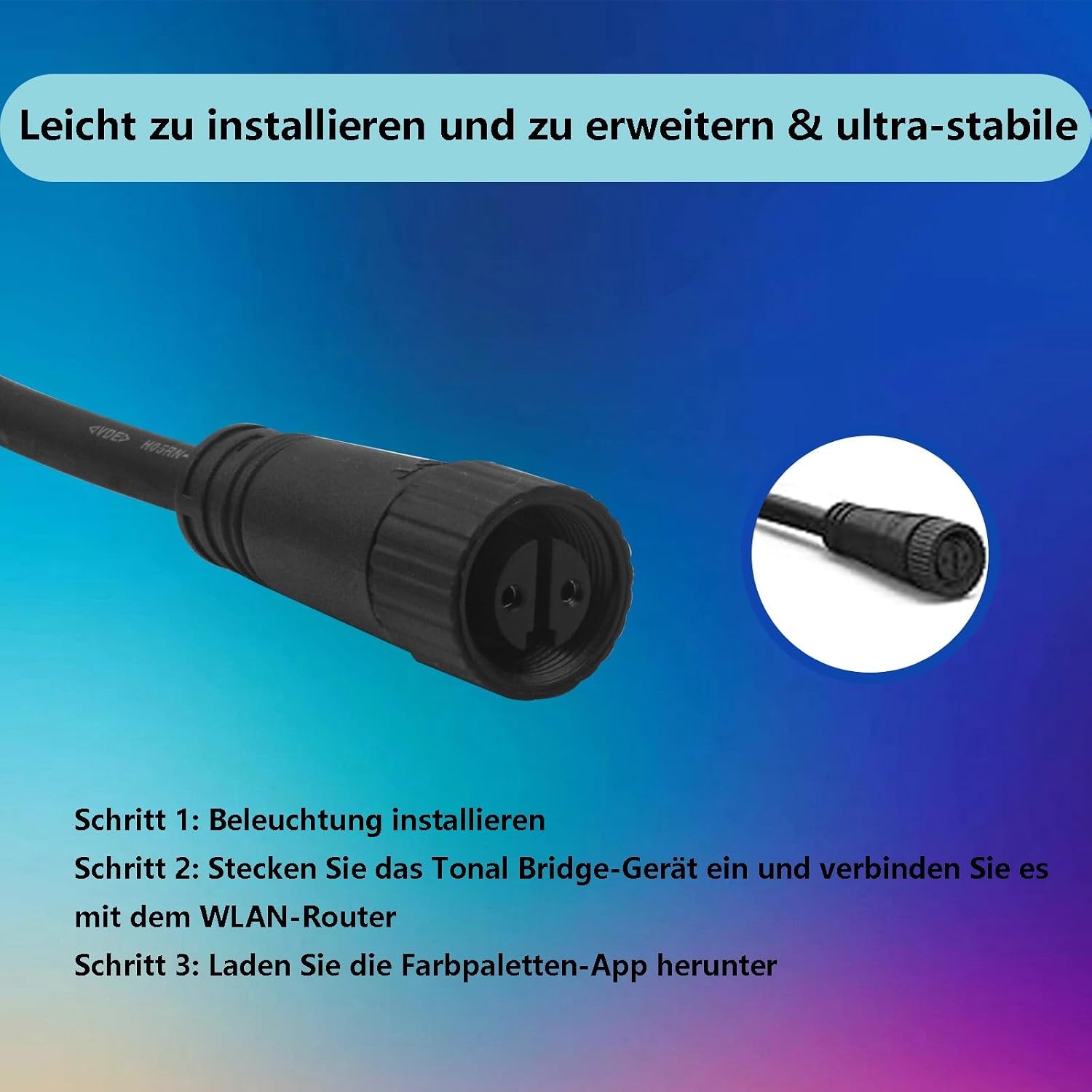 Vervang Philips Hue outdoor voeding 60 W, voor de aansluiting van Hue laagspanningslampen op een buitenstopcontact