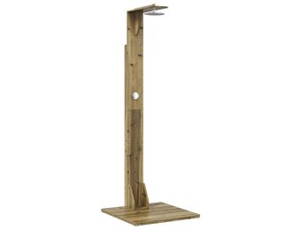 vidaXL Buitendouche 214,5 cm Naturel