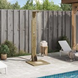 vidaXL Buitendouche 214,5 cm Naturel