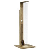 vidaXL Buitendouche 214,5 cm Naturel