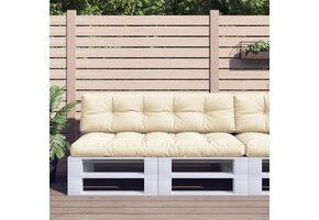 Palletkussens Crème 2 stuks - 34% Korting