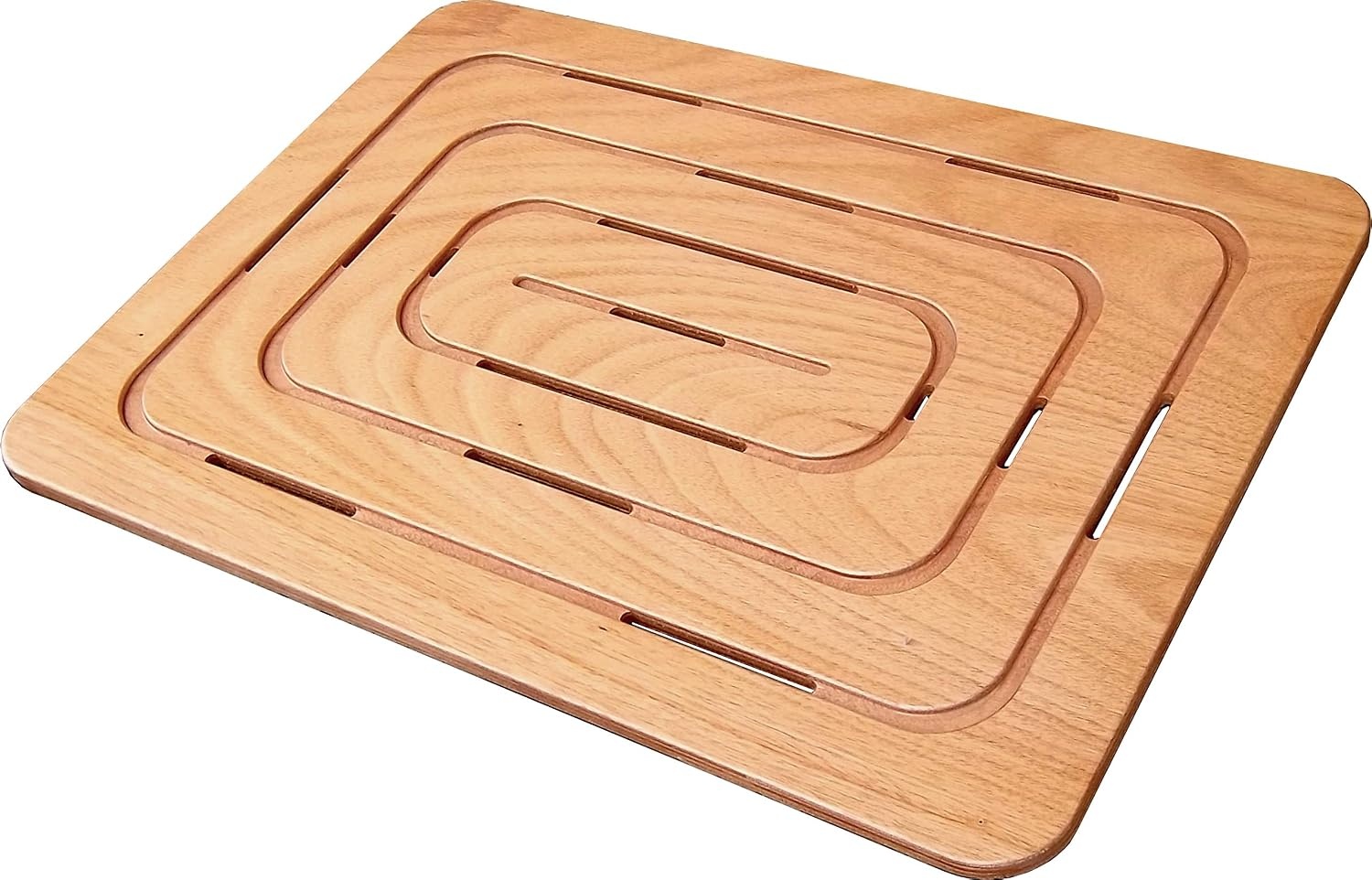 Castelmerlino Douchevloer van Marineberkenhout - 59,5 x 59,5 cm - Naturel