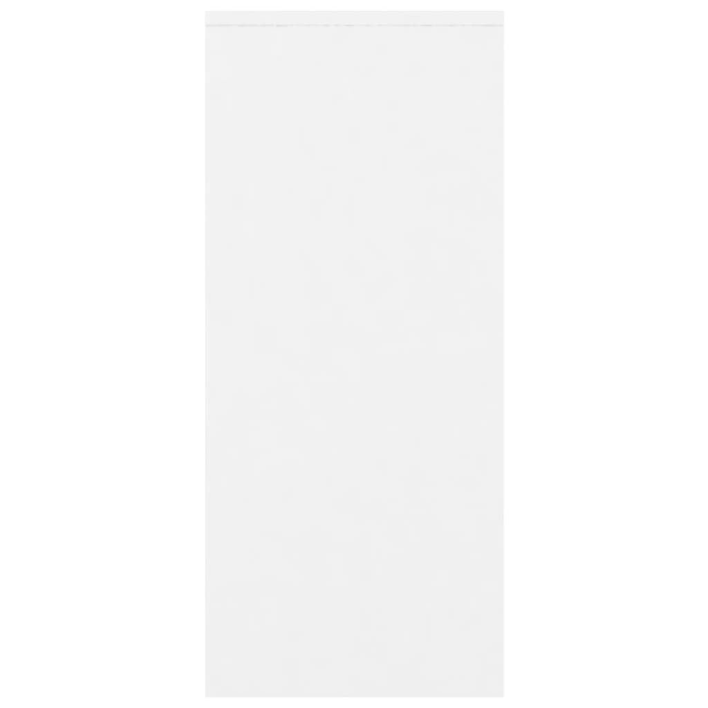 vidaXL Dressoir 102x33x75 cm bewerkt hout wit