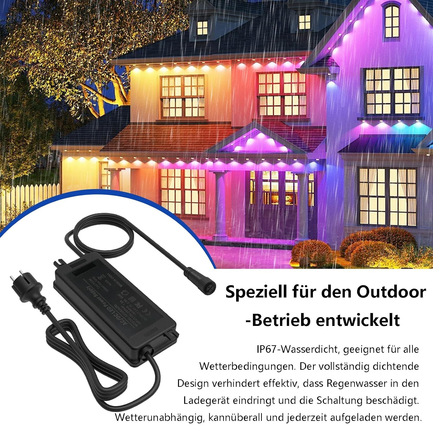 Vervang Philips Hue outdoor voeding 60 W, voor de aansluiting van Hue laagspanningslampen op een buitenstopcontact