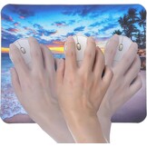 YUXIANLB Muismat Strand Zonsondergang - Antislip - 24 x 20 cm