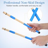 BESPORTBLE Bamboe Drumsticks Blauw 40 cm - 1 Paar