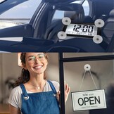 4 stuks zuignappen met schroefdraad en rubberen moer, Ø 40 mm, veelzijdige zuignap, extra sterke transparante pvc-zuignap, zonder boren, zuignappen voor ramen, badkamers, keukens, auto
