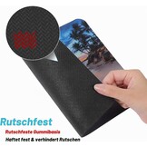 YUXIANLB Muismat Strand Zonsondergang - Antislip - 24 x 20 cm