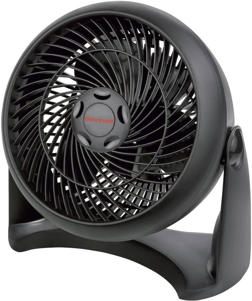 Krachtige Honeywell TurboForce-ventilator (stille verkoeling, 90° variabele kanteling, 3 snelheidsinstellingen, wandmontage, tafelventilator) HT900E