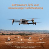 Ameta S20 GPS Drone met Camera 4K voor Kinderen en Volwassenen