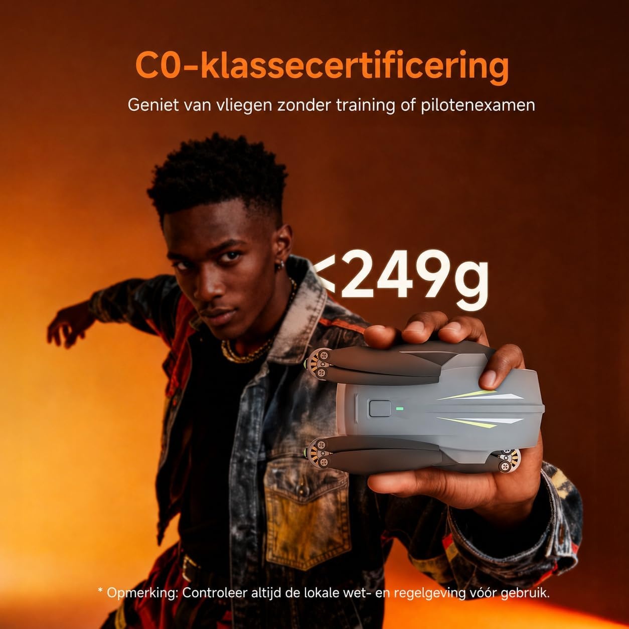 Ameta S20 GPS Drone met Camera 4K voor Kinderen en Volwassenen