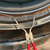 Expansiegereedschap voor het verwijderen van de wasmachine kuipveer voor LG 4986ER0004F/B/G en Samsung TJTSE-1 383EER4001A