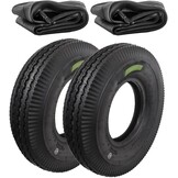 2 x Banden 4.00-8 voor Aanhanger - 6PR, Load Range C - 34% Korting