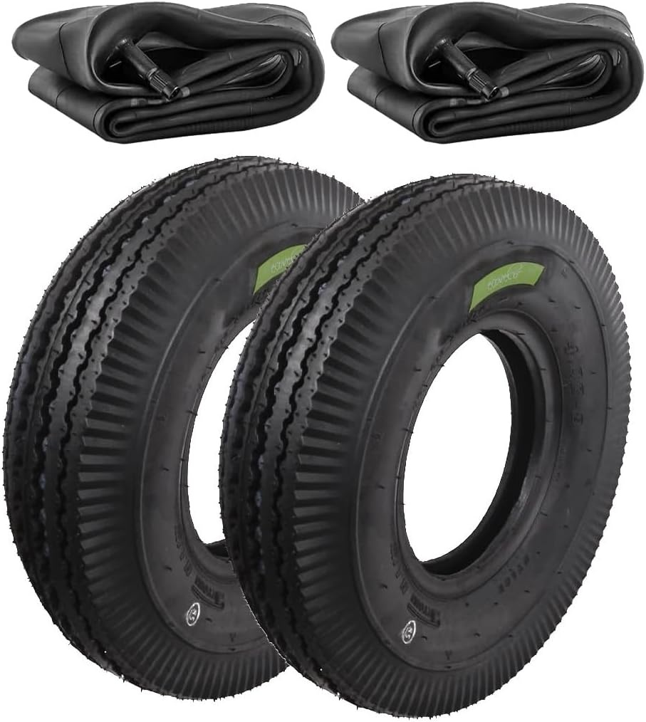 2 x Banden 4.00-8 voor Aanhanger - 6PR, Load Range C - 34% Korting
