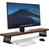 Houten Monitorstandaard Bruin 80x23,5 cm - 39% Korting