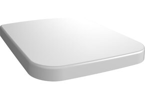 Rechthoekige toiletbril Duroplast Wit Glanzend - 34% Korting