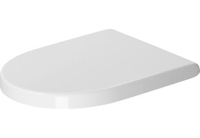 WC-bril Starck 3 met Softclose, Urea-Duroplast, RVS Scharnieren - Wit, 34% Korting