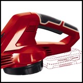 Accu Bladblazer GC-CL 18 Li E Solo - Lichtgewicht - Rood - 33% korting