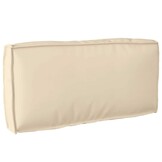 VidaXL Kussen Oxford Stof Beige 80x40x12 cm - 33% Korting