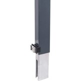 Hekwerkverhoging Dubbelstaafmat 800mm Antraciet Zwart L 33% Korting