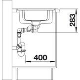 Enkele RVS Keukenspoelbak 60cm | Gesatineerd | Omkeerbaar | 35% Korting