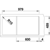 Enkele RVS Keukenspoelbak 60cm | Gesatineerd | Omkeerbaar | 35% Korting