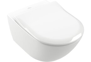 Villeroy & Boch Subway 2.0 Toiletzitting D-vorm Wit Alpin Glanzend - 34% Korting