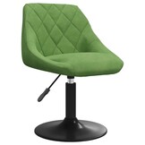 Eetkamerstoelen Draaibaar Fluweel Lichtgroen (2 stuks, 41% korting)