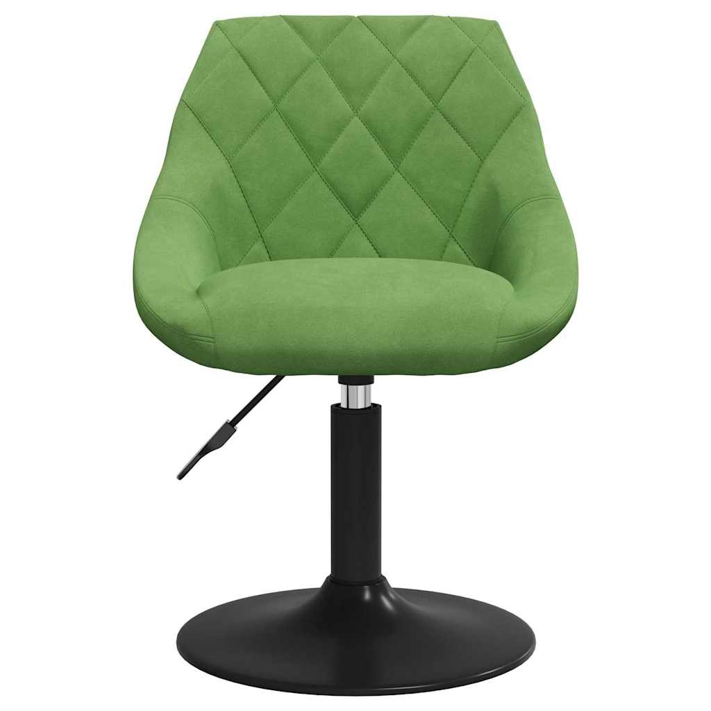 Eetkamerstoelen Draaibaar Fluweel Lichtgroen (2 stuks, 41% korting)