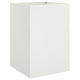 Plantenbak Staal Wit 52x48x75 cm - 34% Korting