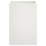 Plantenbak Staal Wit 52x48x75 cm - 34% Korting